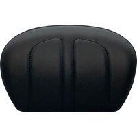 Image of L-SBP01MAV-DULL - LE Pera Sissy Bar Pad For Harley Davidson FLDE 1750 ABS 2018-2020 Dull/Maverick Stitch 20.5 cm (8") - Black