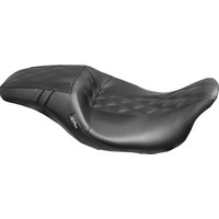 Image of LK-987GT2 - LE Pera Outcast GT Seat For Harley Davidson FLH 1868 ABS 2021 Double Diamond/Perforated - Black