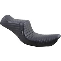 Image of LN-581PT - LE Pera Tailwhip Seat For Harley Davidson FXD 1340 1996-1998 Pleated - Black