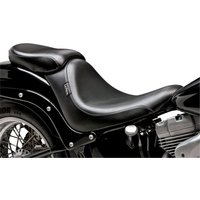Image of LK-800P - LE Pera Silhouette Pillion Pad For Harley Davidson FLSTF 1450 2006 9-1/2" - Black