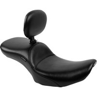 Image of LV-957DLBRS - LE Pera Maverick Daddy Long Legs Seat With Backrest For Harley Davidson FLHX 1750 ABS 2023 Smooth - Black