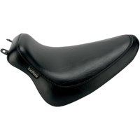 Image of LXE-850 - LE Pera Silhouette Solo Seat For Harley Davidson FLSTC1584 2008-2011 Smooth - Black