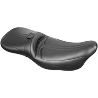 Image of LK-957DLT - LE Pera Maverick Daddy Long Legs Seat For Harley Davidson FLH 1868 ABS 2021 Stitched - Black