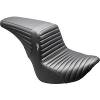 Image of LYU-590PT - LE Pera Kickflip Upfront Seat For Harley Davidson FLSL 1750 ABS 2018-2021 Pleated - Black