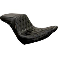 LYR-590DD-CHET - LE Pera Kickflip Seat For Harley Davidson FLSB 1750 ABS 2018-2024 Double Diamond - Black