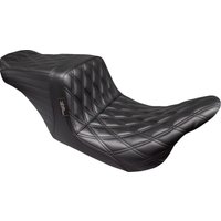 Image of LKU-587DD - LE Pera Tailwhip Up Front Seat For Harley Davidson FLH 1868 ABS 2021 Double Diamond - Black