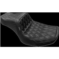 Image of LV-587DD - LE Pera Tailwhip Seat For Harley Davidson FLHX 1750 ABS 2023 Double Diamond - Black