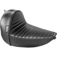 Image of LSM-430PT - LE Pera Stubs Cafe Seat For Harley Davidson FLS 1690 2016-2017 Pleated - Black