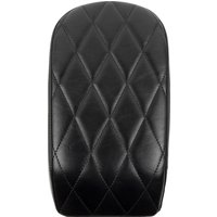 Image of LYX-007PDM - LE Pera Bare Bones Series Pillion Pad For Harley Davidson FLDE 1750 ABS 2018-2020 Black Diamond Stitching - Black