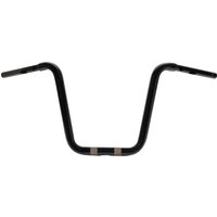 LA-7348-12B - LA Choppers Twin Round Handlebar For Harley Davidson FLTRK 1868 ABS 2024 30.5 cm (12") - Black