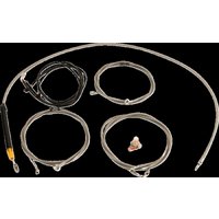 LA-8059KT3-08 - LA Choppers Complete Plug-and-Play Cable Kit For Harley Davidson FLHRXS 1868 ABS 2024 Standard - Clear-Coated