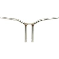 Image of LA-7337-14SS - LA Choppers Kage Fighter Welded Straight-Riser Handlebar For Harley Davidson FLD 1690 2012-2013 35.5 cm (14") - Polished