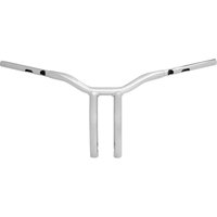 Image of LA-7369-12 - LA Choppers One Piece Kage Fighter Pullback Riser Handlebar For Harley Davidson FLFBS 1923 ABS 2025 30.5 cm (12") - Chrome