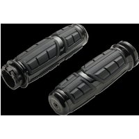 Image of 54023 - Ciro Chicane Grips For Harley Davidson FLD 1690 2012-2013 - Black