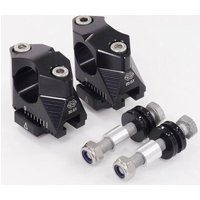 Image of 2DGT-02-04 - Gilles 2D.GT Handlebar Risers For Kawasaki Z 800 2013-2016 - Black