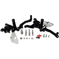 Image of VCR-D05 - Gilles FXR Rearset For Ducati Panigale 959 ABS 2016-2019 - Black