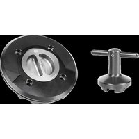 Image of FCAP-04-B - Gilles FCAP Fuel Filler Cap For Kawasaki Eliminator 500 ABS 2025 - Black