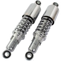 SHK11CH - Bike It 270mm Eye To Eye Chrome Twin Shock Absorbers