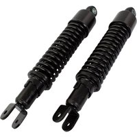 SHK09BLK - Bike It 320mm Eye To Fork Black Twin Shock Absorbers