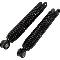 SHK12BLK - Bike It 245mm Eye To Fork Black Twin Shock Absorbers image 2