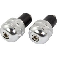 Image of BEWRNDCH - Bike It Chrome 18mm Round Bar End Weights