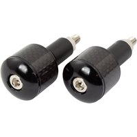 Image of BEWFIBBLK - Bike It Black 18mm Bar Ends With Carbon Fibre Insert