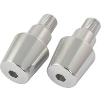 Image of BEWYFZRCH - Bike It Yamaha Thread Type Chrome Bar Ends