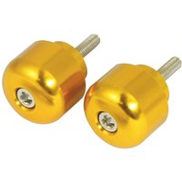 Image of BEWHCBRGD - Bike It Alloy Honda Gold Bar End Weights