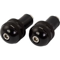 Image of BEWRN13BLK - Bike It Black 13mm Round Bar End Weights