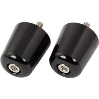 Image of BEWSGSXRBLK - Bike It Alloy Suzuki Flush Type Black Bar End Weights