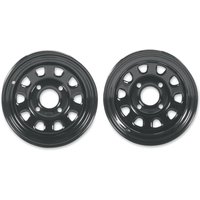 Image of 1222863014B - ITP Delta Steel Wheel For Can Am Commander 1000 EFI 2011-2017 Fits Front Or Rear - Black