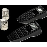Image of SF-903-00-1 - Slyfox Speed Foot Pegs For Harley Davidson E 1000 1936-1952 - Black