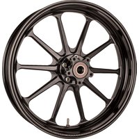 Image of 12027706RSLYAPB - Slyfox Track Pro Wheel For Harley Davidson FLH 1868 ABS 2021 17x3.5 Front without ABS - Black