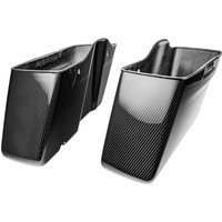 Image of 1020-SBTC-G - Slyfox Saddlebag Bottoms For Harley Davidson FLHR 1690 ABS 2014-2016 - Black/Gloss