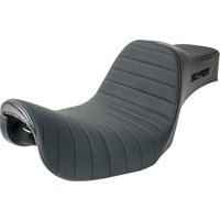 Image of 4703A-SLYFOX - Slyfox High Noon Seat For Harley Davidson FXD 1340 1996-1998 Black Logo - Black