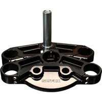 Image of SF14TK-2 - Slyfox Custom 49mm Triple Tree For Harley Davidson FLHR 1690 2014-2015 - Black