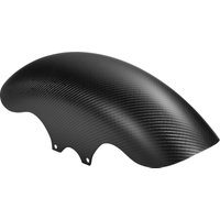 Image of 12057M - Slyfox Carbon Shorty Fender For Harley Davidson FLH 1868 ABS 2021 48.3 cm (19") Front - Black Matte