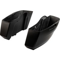 Image of 1022-SBTC-M - Slyfox Saddlebag Bottoms For Harley Davidson FLHX 1923 ABS 2024-2025 - Black/Matte