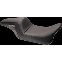 Image of SLYFOX4682B - Slyfox The Drifter Seat For Harley Davidson FLD 1690 2012-2013 - Black/Grey