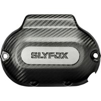 12059M - Slyfox Hydraulic Clutch Actuator Cover For Harley Davidson FLHR 1750 2017-2019 - Black/Matte