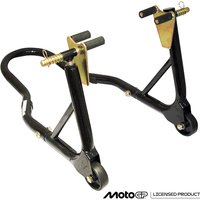 MGPSTD02 - MotoGP Front Paddock Stand With Round Tubing - Black image 2