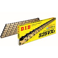 Image of 4525516395175 - DID 525 VX3 Chain 104 Links - Gold/Steel