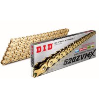 Image of 4525516330152 - DID 520 ZVM-X Chain 100 Links - Gold