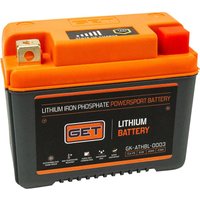 Image of GK-ATHBL-0003 - GET Lithium LiFePO4 Battery For KTM Adventure 950 2005 - Black/Orange