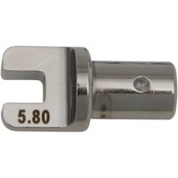 TWH-058 - Excel Replacement Spoke Head 5.8 mm - Chrome