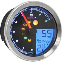 Image of BA051200 - Koso HD-04 Speedometer/Tachometer For Harley Davidson FXD 1450 2004-2005 Chrome