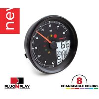 Image of BA072110 - Koso HD-05 Meter For Harley Davidson For Harley Davidson FLHR 1450 2004-2006
