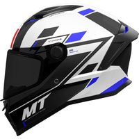 Stinger 2 Zivze A7 Motorcycle Helmet Gloss White Bl