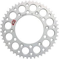 Image of 154U-520-49GRSI - Renthal Ultralight Sprocket For Honda CR125 1987-2007 Rear 49T - Silver