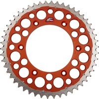 2240-520-50GPOR - Renthal Twinring Sprocket For Husqvarna 701 Enduro 2016-2021 Rear 50T - Orange